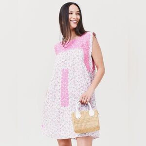 J. MARIE Rosalee Floral Embroidered Mini Dress | M